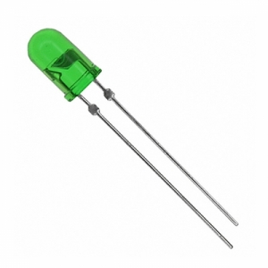 5mm LED Green- Dip type /녹색LED 발광다이오드 5파이 GREEN 녹색 5MM